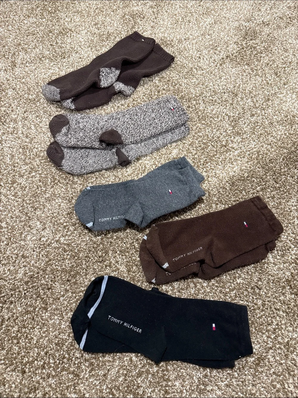 5 pair Tommy Hilfiger Women’s socks